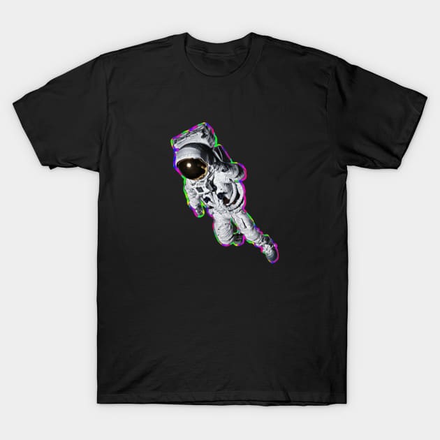 Glitching astronaut T-Shirt by Space heights